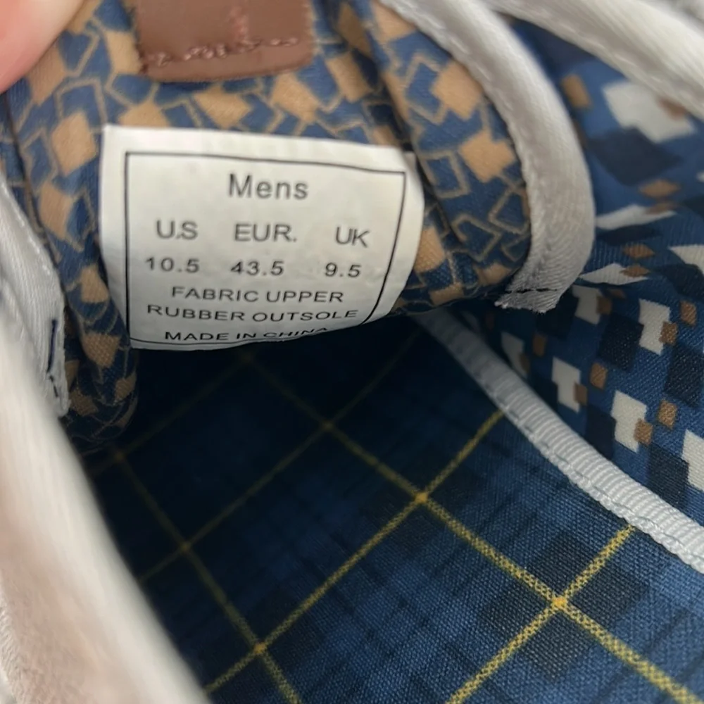 Ben Sherman | Chandler Lo canvas lace up preppy dress sneakers men’s size 10.5 - Picture 10 of 11